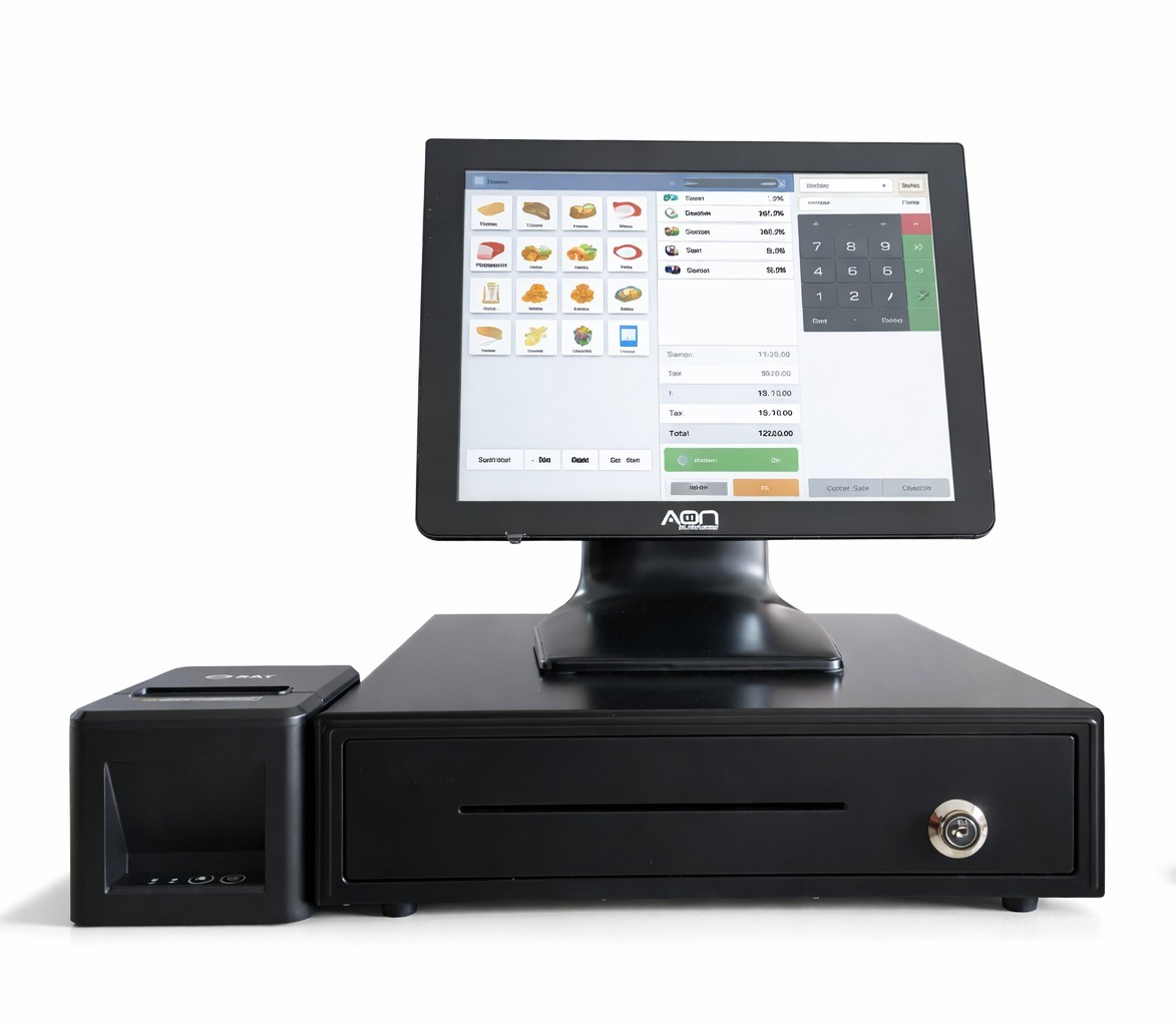 Equipo POS TACTIL COMPLETO| AON 15" Core I3 | 8GB | 256GB SSD
