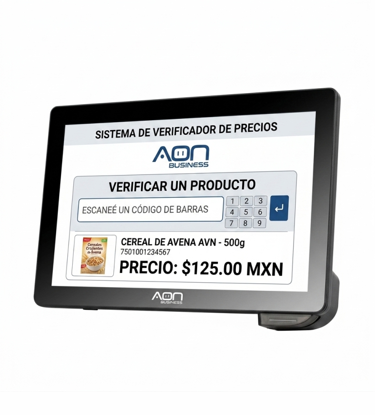 Verificador de precios AON AO-PV-1013
