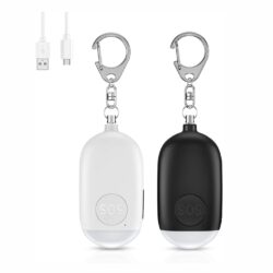 Llavero de alarma personal recargable